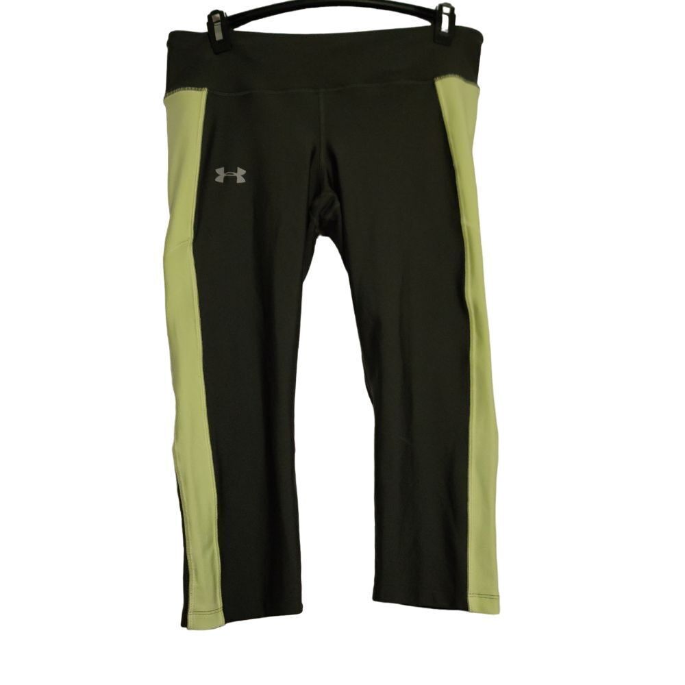 Under Armour Gray Compression Healthgear Capri Leggings Womens‎ L